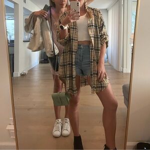 VICI short sleeve button up shirt OR dress